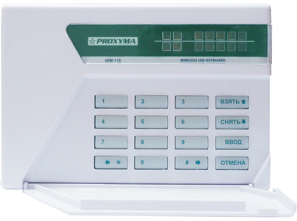 SKW-110 Светодиодная, беспроводная клавиатура